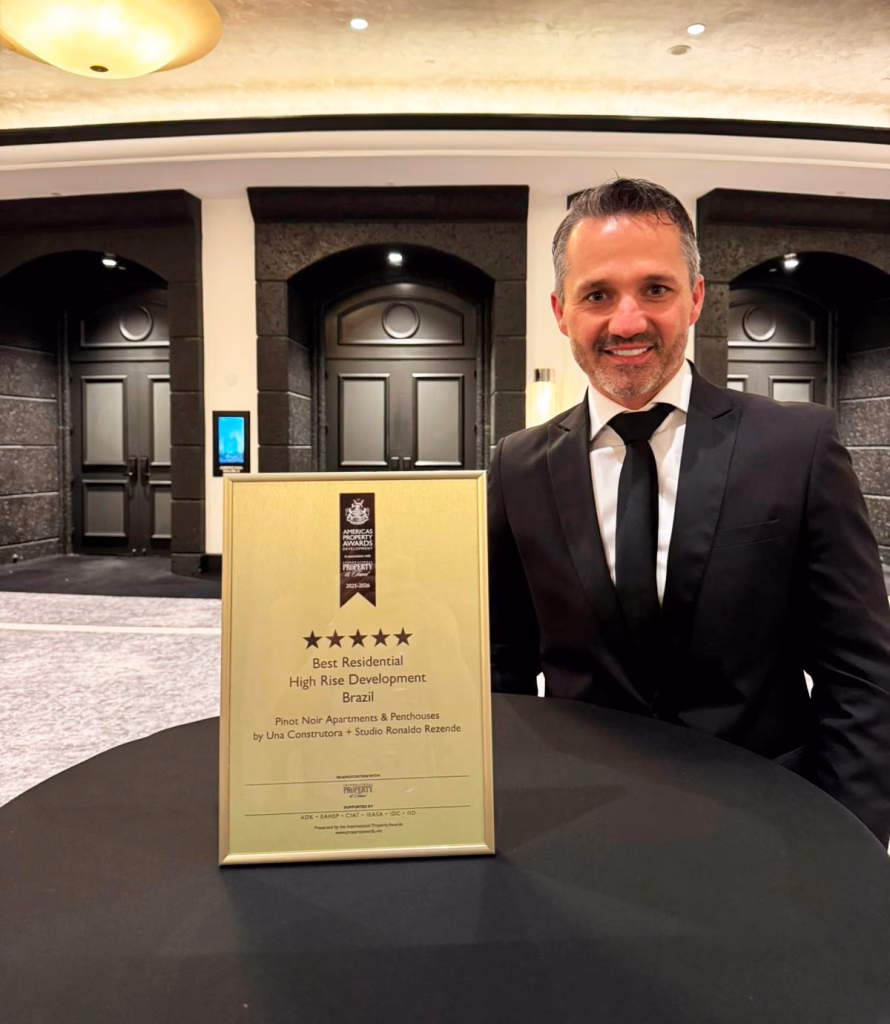 Projeto da UNA Construtora recebe premiação Internacional